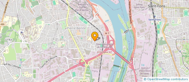 localisation de l'entreprise DISCUS  OULLINS-PIERRE-BENITE