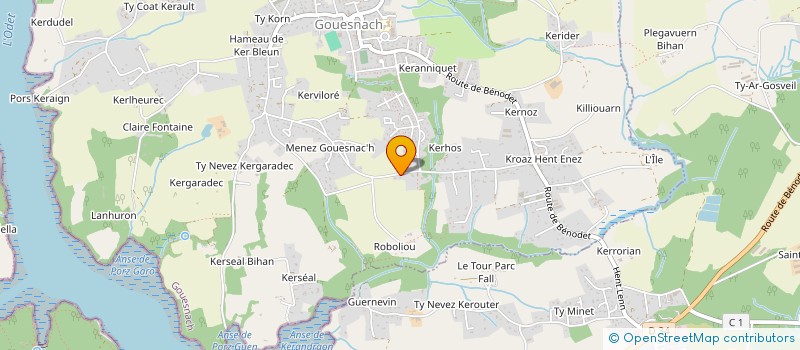 localisation de l'entreprise DISCUS IMMO  GOUESNACH