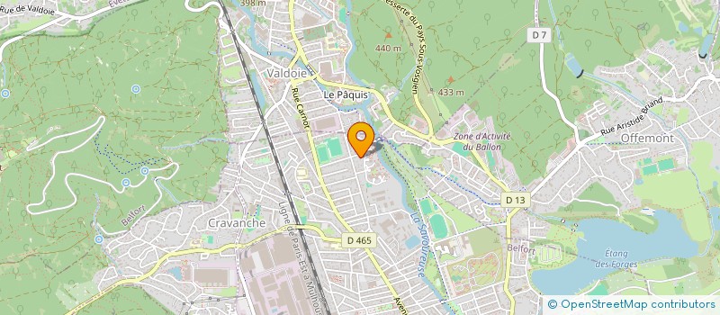 localisation de l'entreprise DISCWEB 2019 à BELFORT
