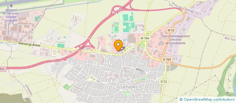 localisation de l'entreprise DISD NETTOYAGE  LEMPDES