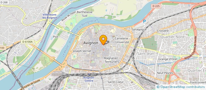 localisation de l'entreprise DISDET ET ASSOCIES  AVIGNON