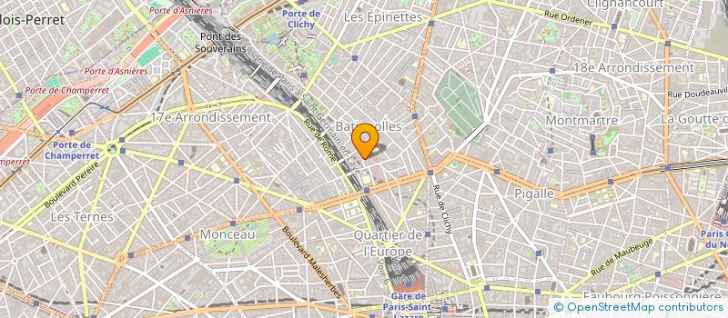 localisation de l'entreprise DISEGNOLIBERO  PARIS