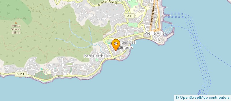 localisation de l'entreprise DISER à AJACCIO