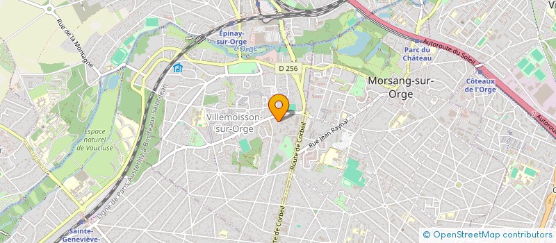localisation de l'entreprise DISFOOD à VILLEMOISSON-SUR-ORGE