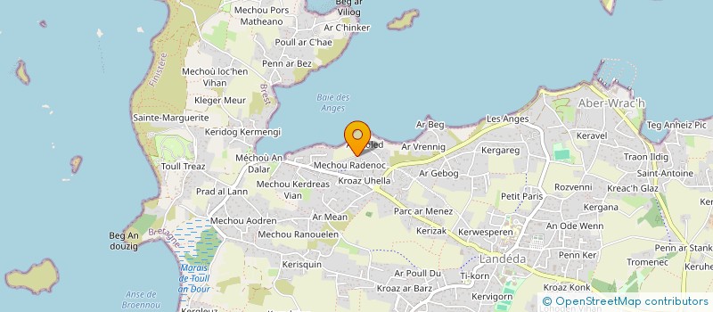 localisation de l'entreprise DISGLAV  LANDEDA