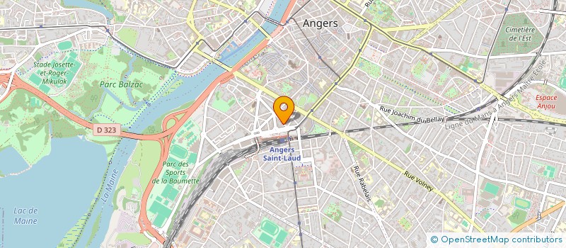 localisation de l'entreprise DISGRADIATE à ANGERS