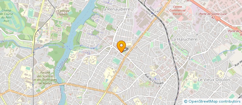localisation de l'entreprise DISI CENTRE-OUEST à NANTES