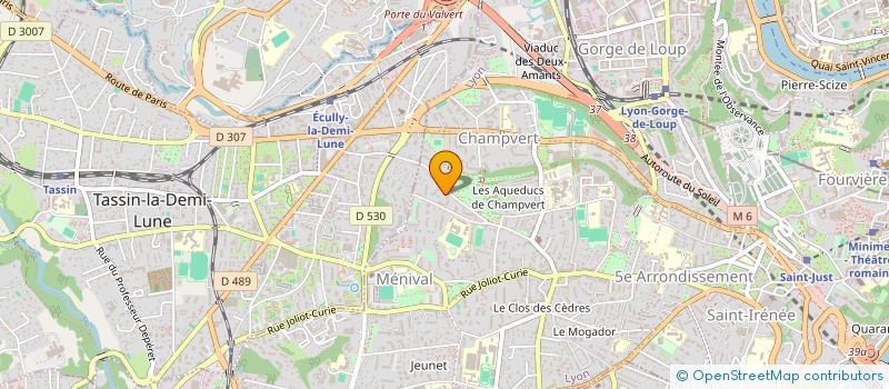 localisation de l'entreprise DISIDENCIA RECORDS à LYON