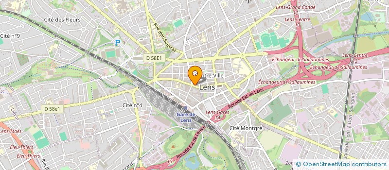 localisation de l'entreprise DISKHOME à LENS