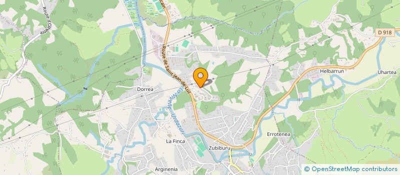 localisation de l'entreprise DISKO ULTIMATE FRISBEE  ASCAIN