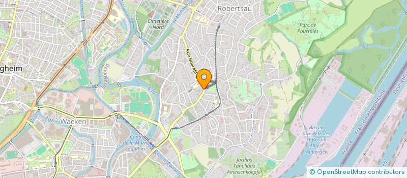 localisation de l'entreprise DISKOVERMUSIC à STRASBOURG