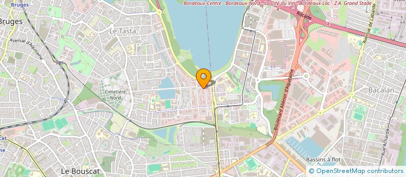 localisation de l'entreprise DISLOG  BRUGES