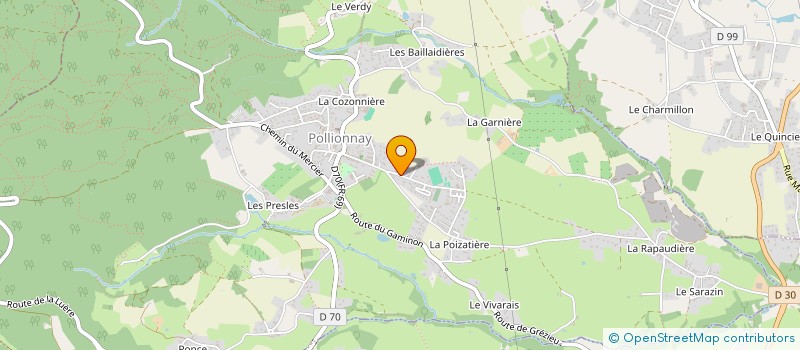 localisation de l'entreprise DISMA  POLLIONNAY