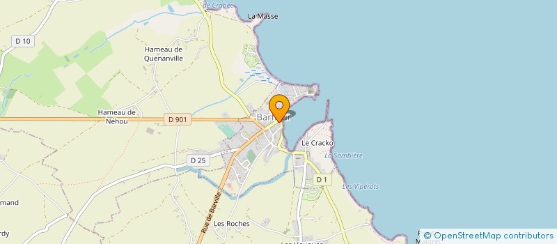 localisation de l'entreprise DISMA DISTRIBUTION  BARFLEUR