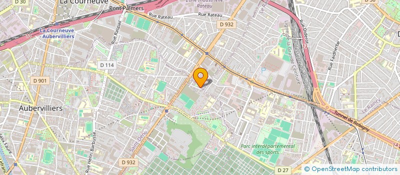 localisation de l'entreprise DISMAL  PANTIN