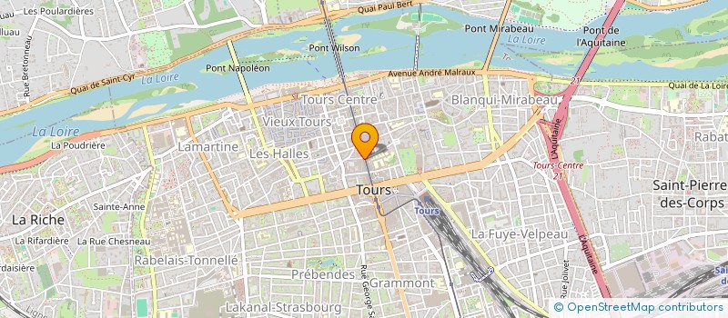 localisation de l'entreprise DISMARO à TOURS