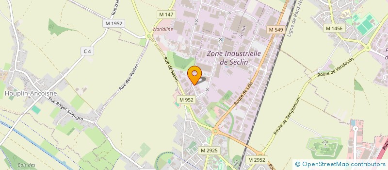 localisation de l'entreprise DISMATECH à SECLIN