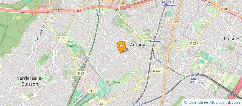 localisation de l'entreprise DISMNTLD RECORDS à ANTONY