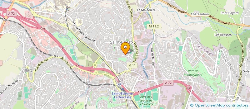 localisation de l'entreprise DISMOBY à SAINT-PRIEST-EN-JAREZ