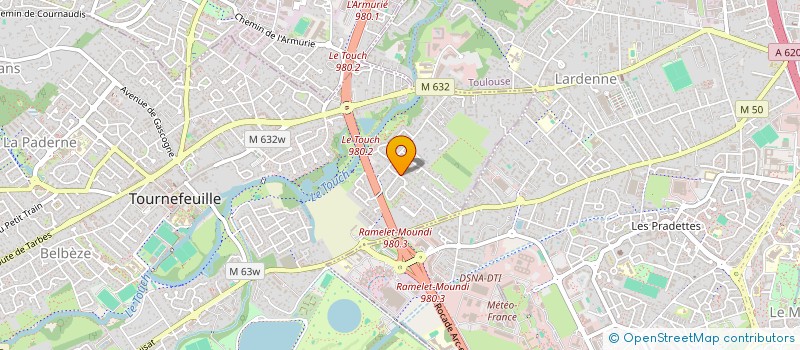 localisation de l'entreprise DISNOVA  TOURNEFEUILLE