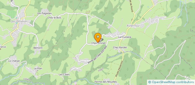 localisation de l'entreprise DISONS CE SOIR  FILLIERE