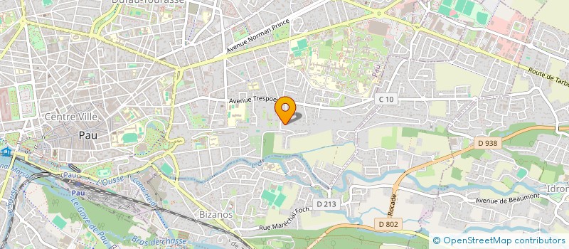 localisation de l'entreprise DISOPA à PAU