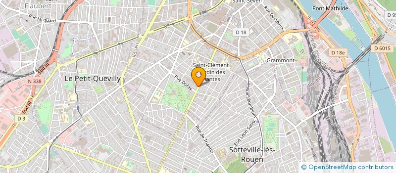 localisation de l'entreprise DISPA SAS  ROUEN