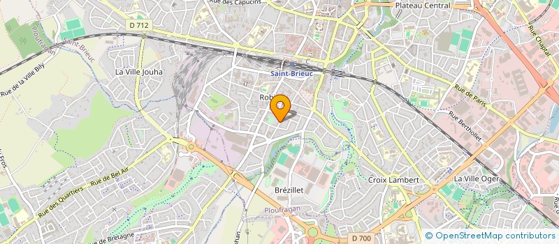 localisation de l'entreprise DISPAK à SAINT-BRIEUC