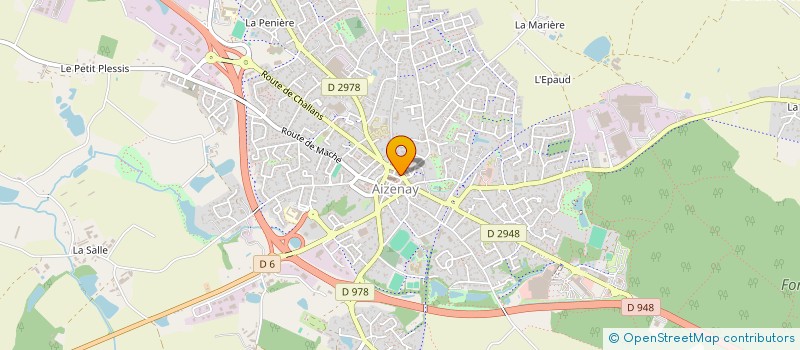 localisation de l'entreprise DISPANT GOURAUD RAFFIN à AIZENAY