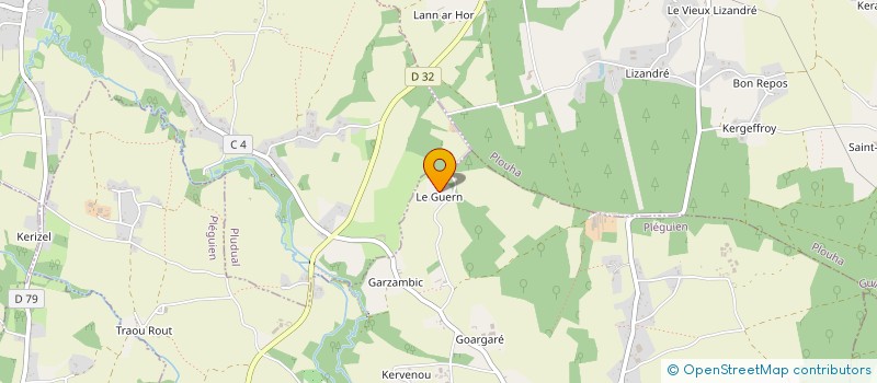 localisation de l'entreprise DISPAR  GOMMENEC'H