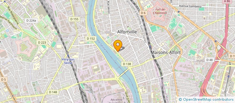 localisation de l'entreprise DISPARATE à ALFORTVILLE