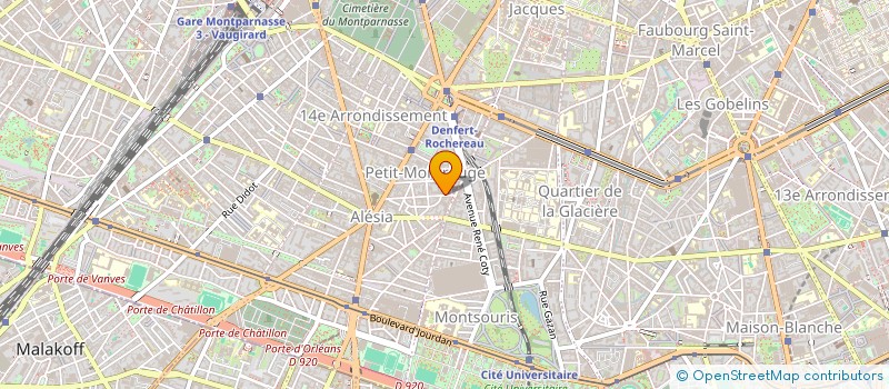 localisation de l'entreprise DISPARITIONS  PARIS