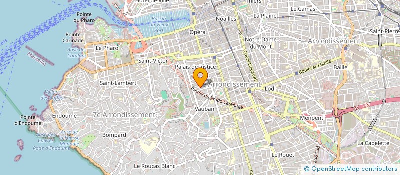 localisation de l'entreprise DISPATCH à MARSEILLE