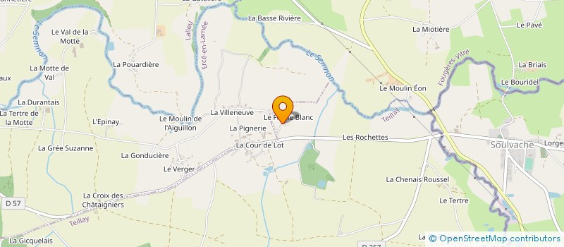 localisation de l'entreprise DISPATCH'AUTO à ERCE-EN-LAMEE