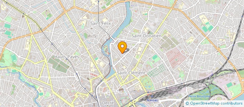 localisation de l'entreprise DISPENCARE  NANTES