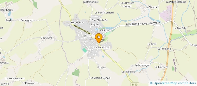 localisation de l'entreprise DISPENSAIRE à CAULNES