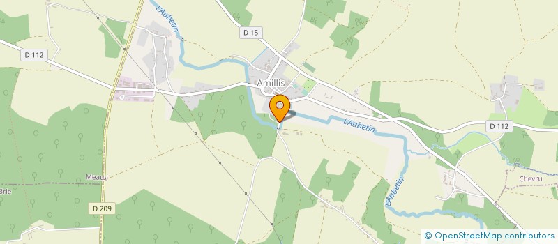 localisation de l'entreprise DISPENSAIRE AMILLIS  AMILLIS