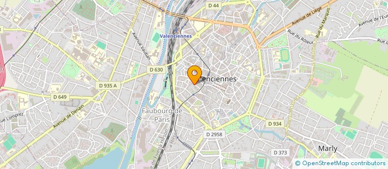 localisation de l'entreprise DISPENSAIRE ANTITUBERCULEUX à VALENCIENNES