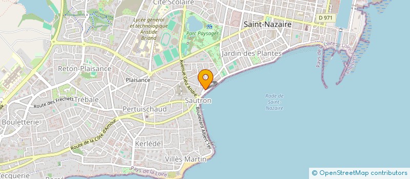 localisation de l'entreprise DISPENSAIRE ASSOCIATIF DE MEDECINES ASIATIQUES  SAINT-NAZAIRE