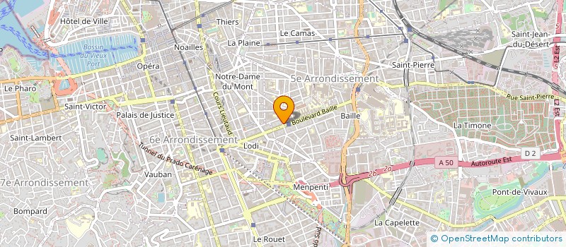 localisation de l'entreprise DISPENSAIRE MEDICAL ITALIEN à MARSEILLE