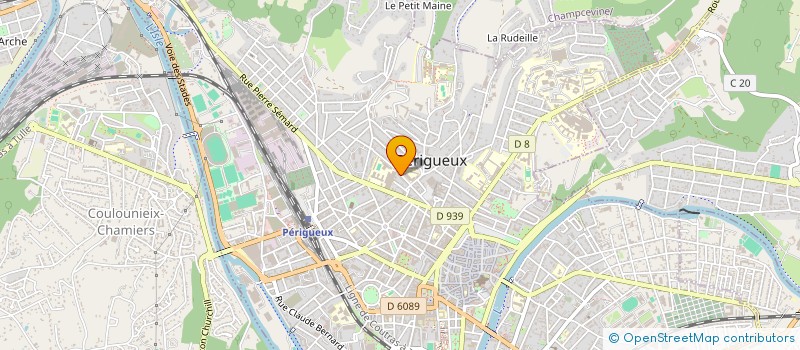 localisation de l'entreprise DISPER à PERIGUEUX