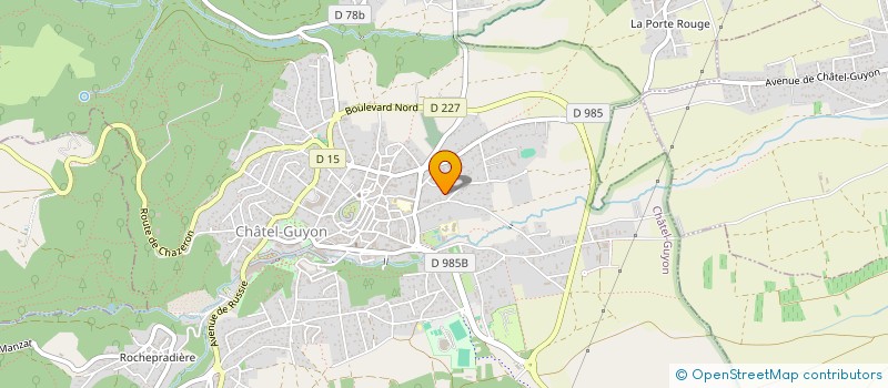 localisation de l'entreprise DISPER à CHATEL-GUYON