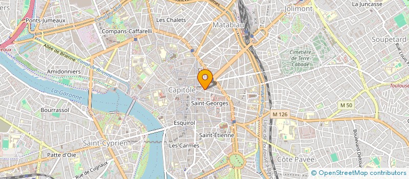 localisation de l'entreprise DISPLAY CODE STUDIO  TOULOUSE