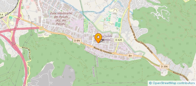 localisation de l'entreprise DISPLAY EVENTS à GEMENOS