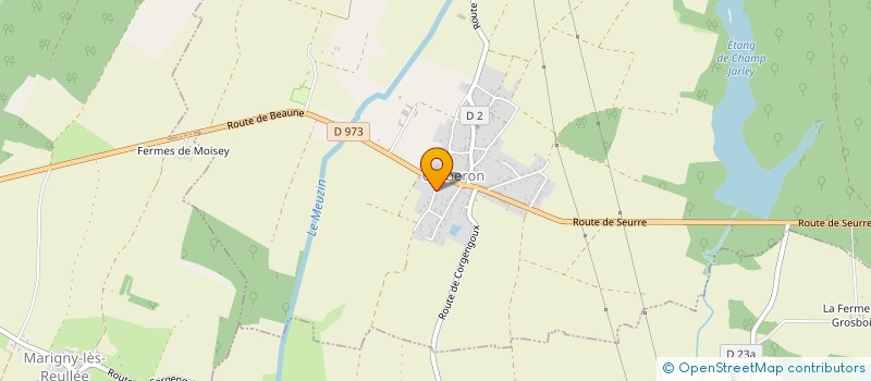 localisation de l'entreprise DISPLAY PRODUCTION  CORBERON