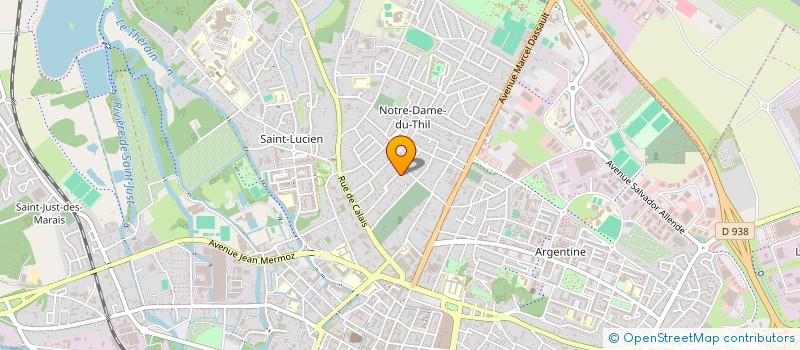 localisation de l'entreprise DISPLEX  BEAUVAIS