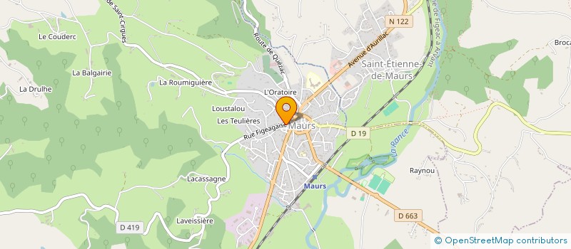 localisation de l'entreprise DISPO SERVICES à MAURS