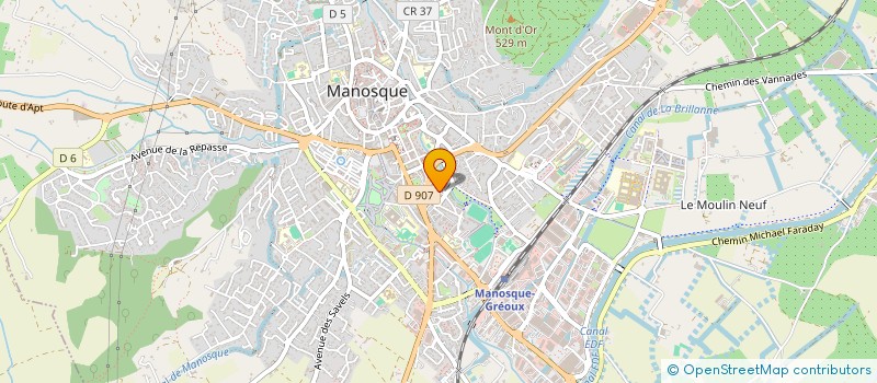 localisation de l'entreprise DISPOFF à MANOSQUE
