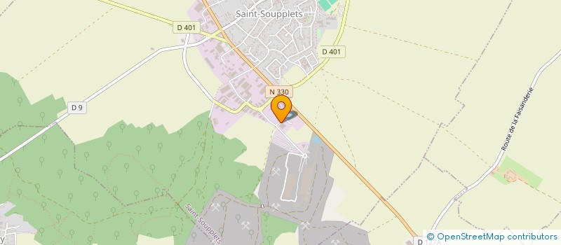 localisation de l'entreprise DISPOLCOM  SAINT-SOUPPLETS