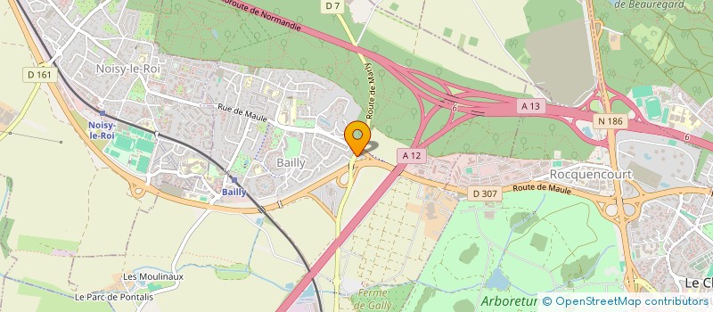 localisation de l'entreprise DISPOLY  BAILLY